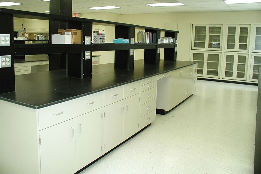 Metal Casework in a Commercial Lab