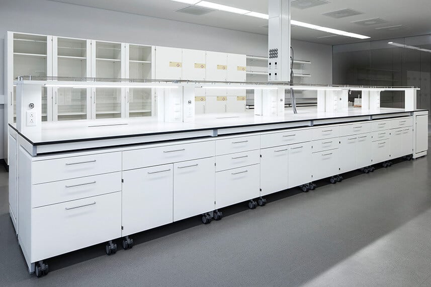 Longo Labs Flexible Furniture in a Commercial Lab