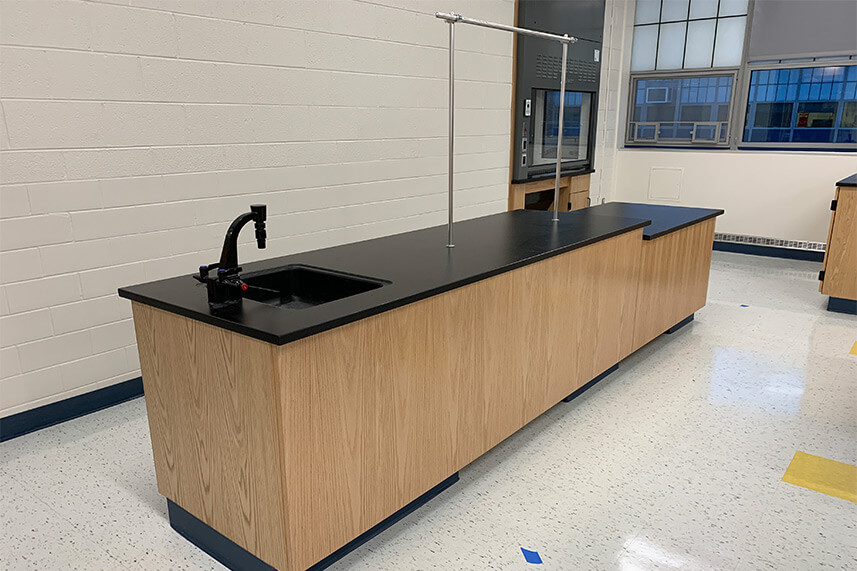 Instructor Desk for an Educational Lab