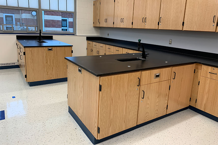 Wood Casework for Educational Labs