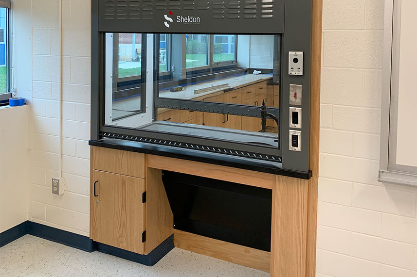 ADA Fume Hood for an Educational Lab