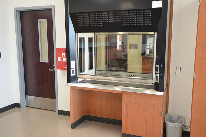 ADA Fume Hood for an Educational Lab