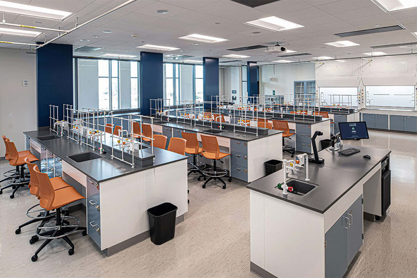 Metal Casework for Educational Labs