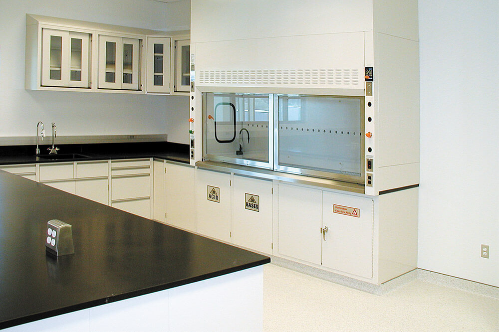 Longo Labs commercial installations of a chemical lab