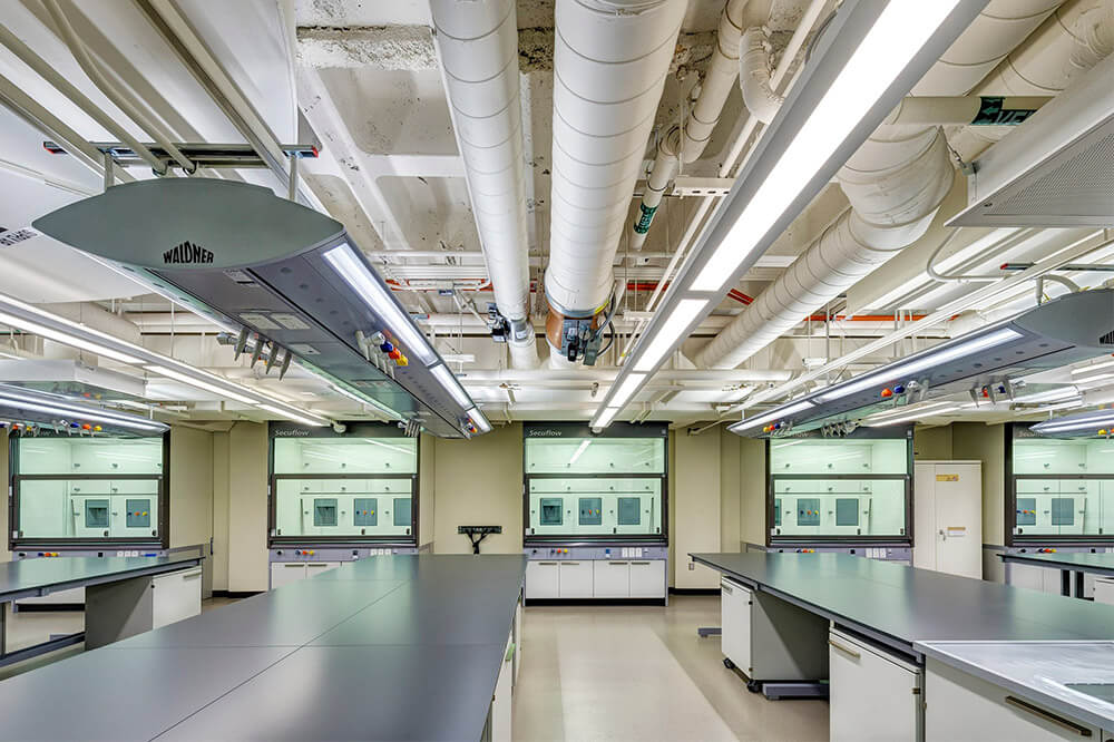 Longo Labs commercial installations of a engineering lab