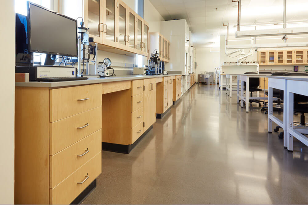Longo Labs commercial installations of a engineering lab