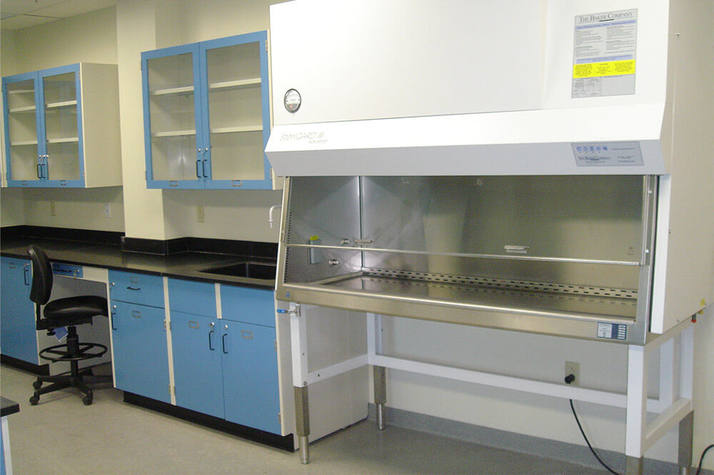 Longo Labs commercial installations of a forensic lab