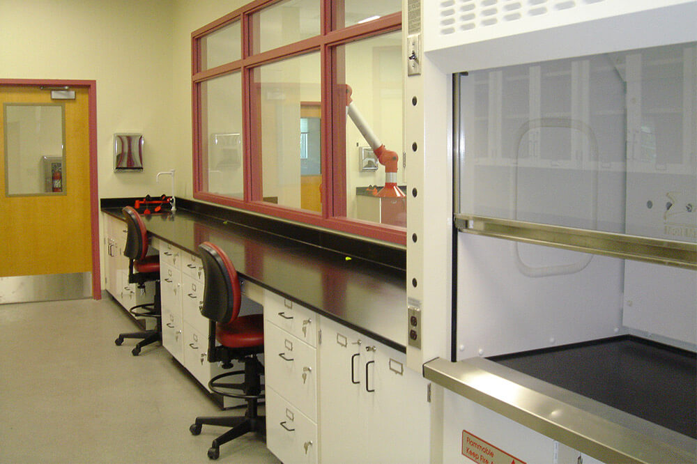 Longo Labs commercial installations of a forensic lab