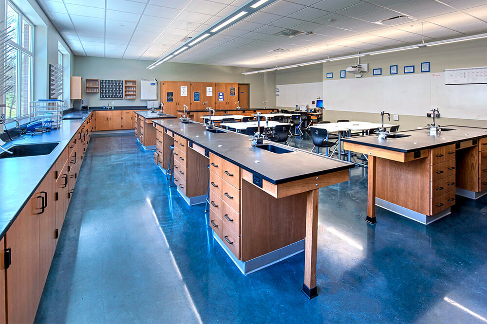 Longo Labs products in a chemistry room