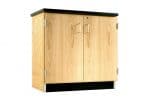 Quick ship products base cabinet with solid wood doors